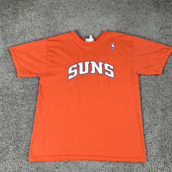 Phoenix Suns Shirt Mens Large Orange NBA Basketball Short Sleeve T-Shirt Tee - Picture 1 of 11